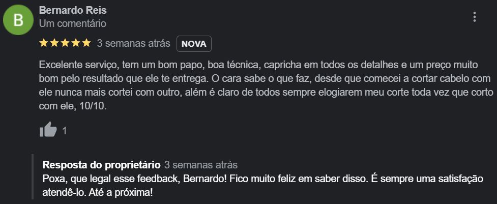 avaliação