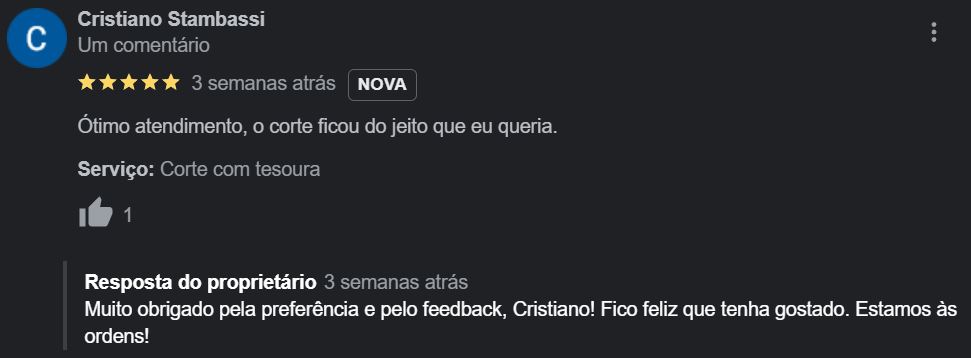 avaliação